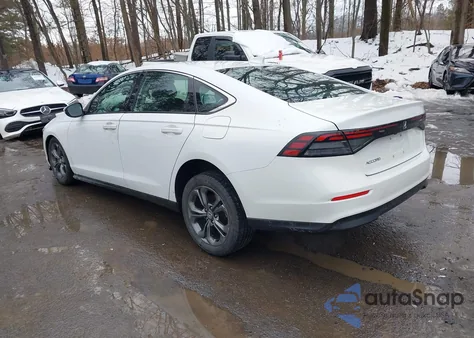 2023 Honda Accord Ex z USA, uszkodzony, nr VIN 1HGCY1F34PA009299